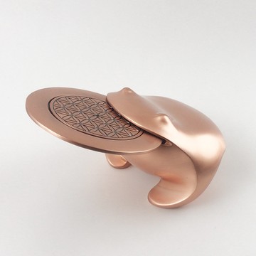 【WUZ屋子】招財揪吉 揪吉萬貫-紅古銅