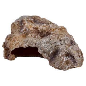 peyto 洞穴型爬蟲躲避屋 M  1個  棕褐色