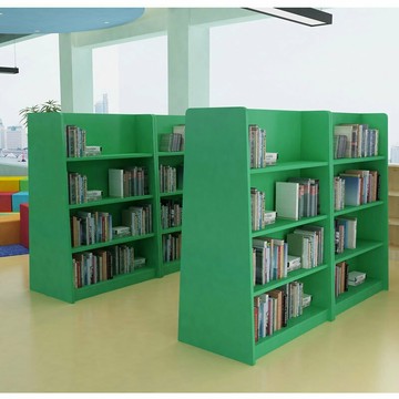 免運 開立發票  兒童彩色書柜多能功展示架學校幼兒園培訓班圖書館閱覽室雙面