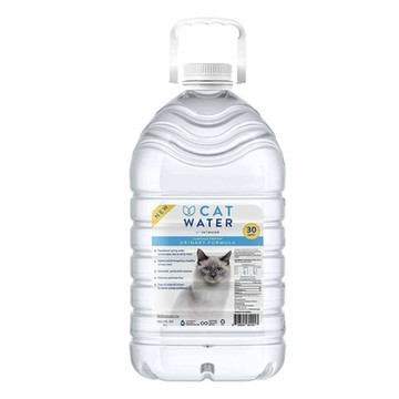 CAT WATER促泌康-喵喝水｜貓咪泌尿保健飲用水 135.2FL OZ(4L) (CW101)(購買第二件贈送寵喵樂-貓草玩具x1包)