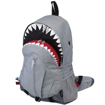 Morn Creations 正版鯊魚背包(XL)灰 (SK-109-GY)