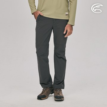 ADISI 男四面彈性三季機能長褲AP2291027 (S-2XL) 深灰｜三季褲 防曬 輕量 排汗 速乾 快乾 機能褲
