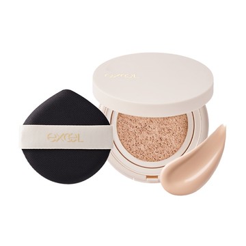 EXCEL 煥顏潤采氣墊粉餅01明亮粉13g