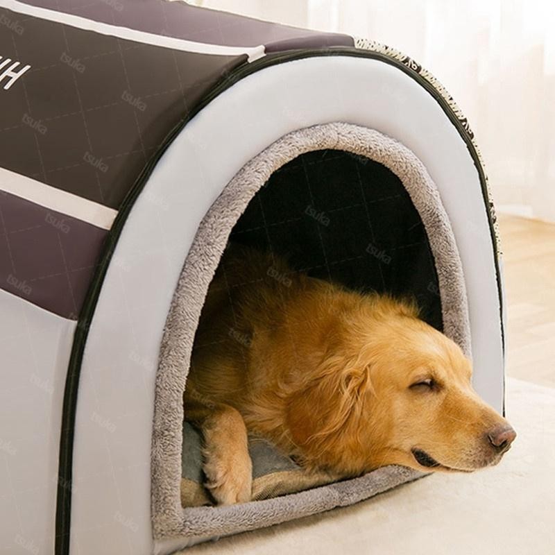 ペットベッド ペットハウス ベッド ドーム型 犬小屋 犬ハウス 犬ベッド 犬 猫 小型犬 多用 暖かい 2WAY 洗える 滑り止め ペットクッション  暖かい 四季通用 | LINEブランドカタログ