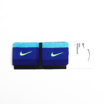 涼感巾/環 Nike Swoosh [N0001565416OS] 腕帶 2入 運動 打球 健身 吸濕 排汗 藍