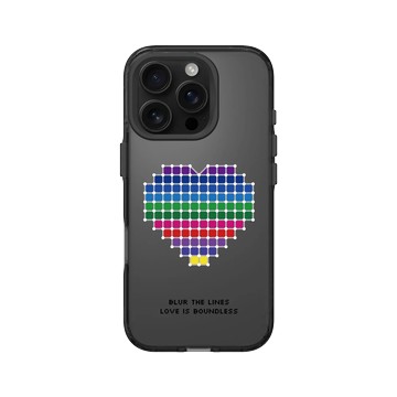 iPhone 16 Pro Clear 酷墨灰 - PRIDE 2024: Love in All Forms - 看見愛，無視界線