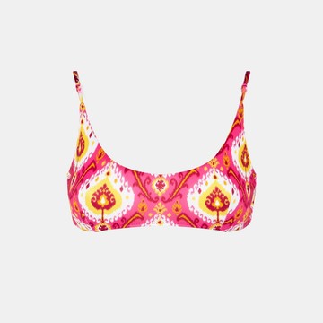 MC2 Saint Barth Woman Bralette Swimsuit With Ikat Print