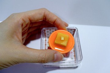 微縮 西多士擺設