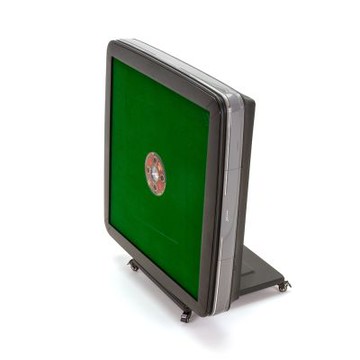 【商密特】鳳凰 斜口 電動麻將桌 折疊款 礦石灰（2024 熱風除濕殺菌版）