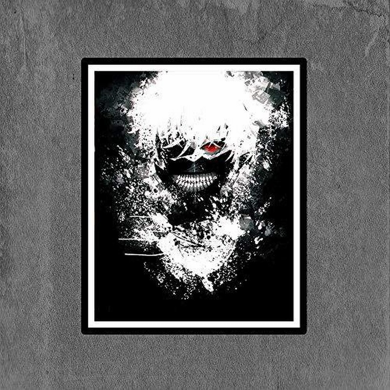 東京喰種 Re Call To Exist かっこ悪くても 生きろ 死神金木vs隻眼の王有馬の決戦 追憶 隻眼の王討伐戦 黒い死神 マッド グール ポスター Vladatk Kim Ba