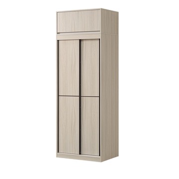 直人木業-DORIS現代風高被櫥滑門衣櫃81公分