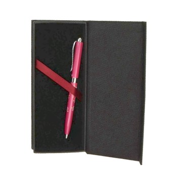 Pentel 飛龍文具 金屬軸原子筆 Sterling 珠光彩釉 瑰麗耀眼  玫瑰紅桿  1支