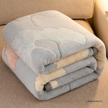 春夏款印花法蘭絨批發單人宿舍蓋被家用辦公室午休絨毯子卡通