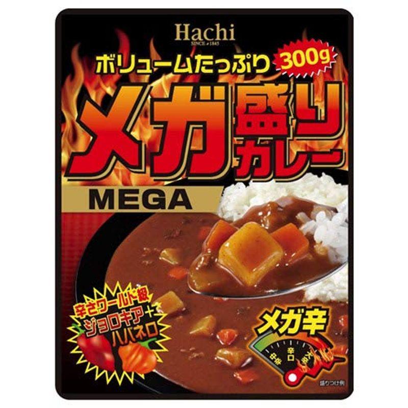 ハチ食品 メガ盛りカレー メガ辛 300g×3個