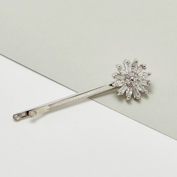 SOIRÉE BY N.Y.︱蒔華芮 光透雛菊美鑽-髮夾