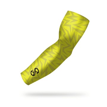 現貨立即出！雷霆閃電系列【黃閃電】射手袖套 潮流運動涼感 親膚防曬 速乾排汗 / 袖套