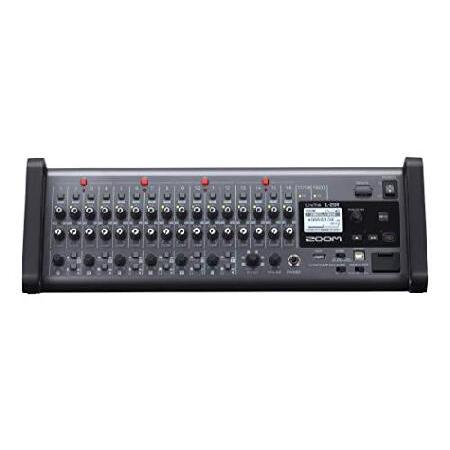 Zoom LiveTrak L-20R Digital Mixer ＆ Multitrack Recorder, Rack Mountable, 20-Input  22-Channel SD Card Recorder, 22-in 4-out USB Audio Interface, Cu