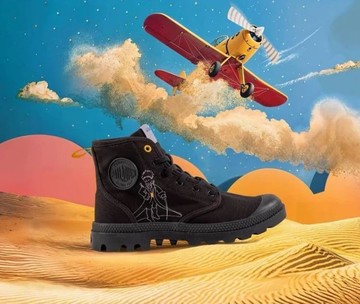 PALLADIUM x 小王子聯名 中性款 黑 74449-008