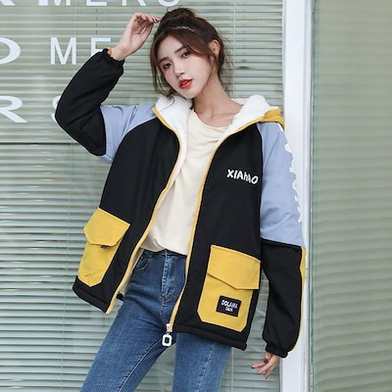 カジュアルワークジャケットクラシックジャケット レディース通勤レディーストップスフード付きコート 通販 Lineポイント最大5 0 Get Lineショッピング