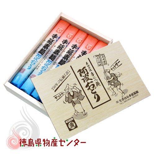 半田そうめん 500g 化粧木箱入 たきはら手延製麺  阿波おどり 半田手延べ素麺  徳島 名産 ギフト 贈答 麺類