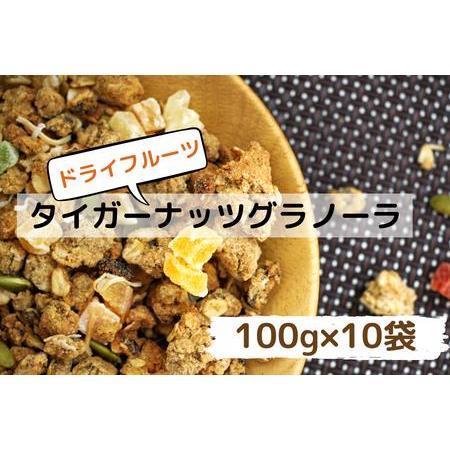 ふるさと納税 タイガーナッツグラノーラ（ドライフルーツ）10袋 沖縄県国頭村