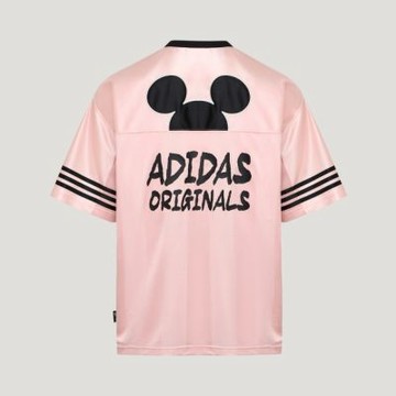 Adidas 愛迪達 Mickey Jersey KU3105 男女 球衣 粉紅 亞版 米奇 透氣