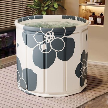 aotto免安裝加厚快速折疊泡澡桶-加大款(升級款 多款可選)