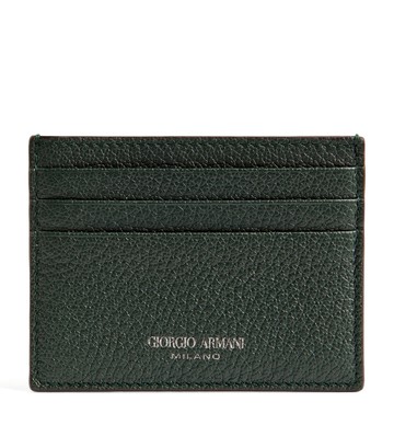 Giorgio Armani Leather Card Holder