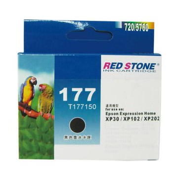 紅石 愛普生EPSON環保(177)墨水匣/T177150/黑色