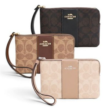COACH 經典LOGO款手拿包（多款任選）