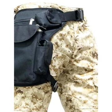 WJTWZY 騎行腰腿包 戶外戰術多功能腿包男休閑運動工具腰包漁具包