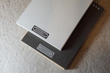 線圈筆記本 GREY × CRAFT 活版印刷