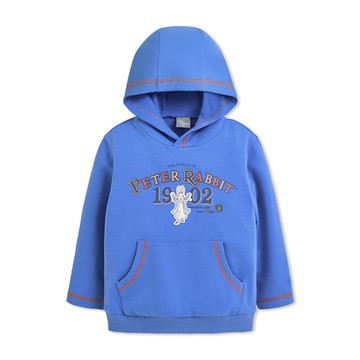 比得農場經典刺繡長袖連帽T恤