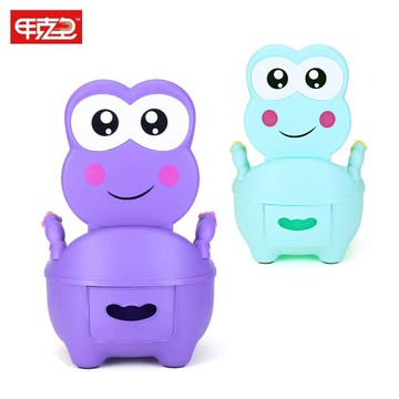 【甲克虫】兒童青蛙座便器 不指定顏色