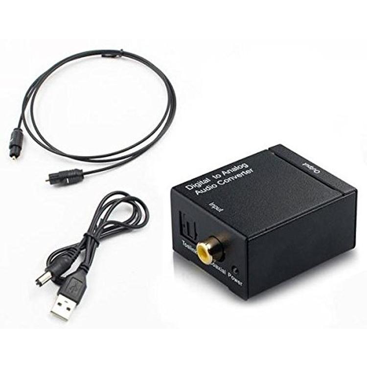 オーディオ変換器 光＆同軸→アナログ(RCA) DAC Amazon.co.jp: ANAMI DAC デジタル to アナログ RCA 変換器 光