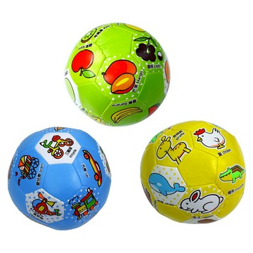 成功SUCCESS 兒童安全足球 6吋 三色 (交通/動物/水果) 4116