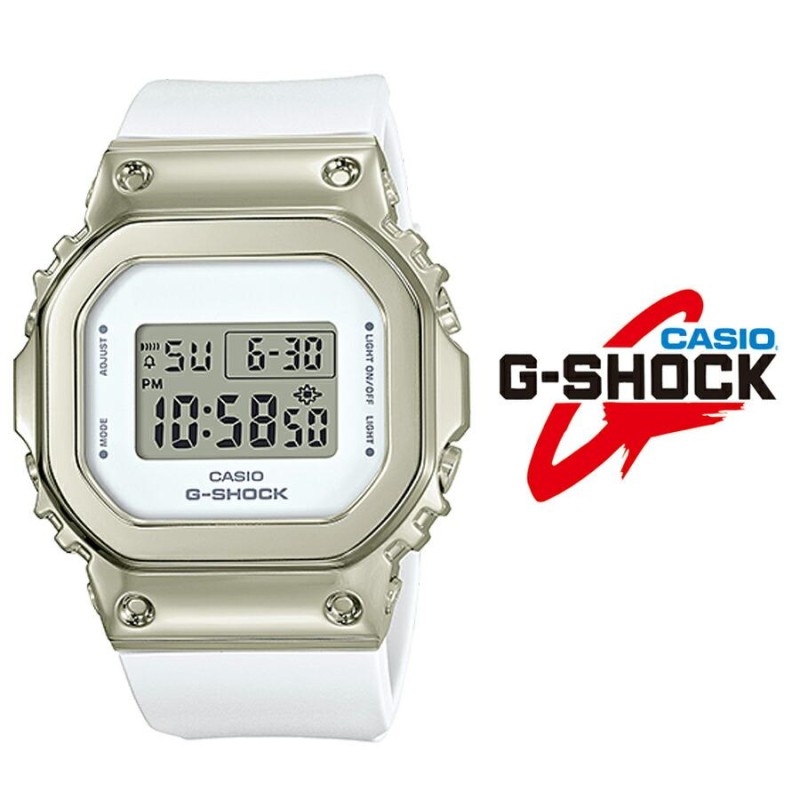 送料無料 CASIO カシオ G-SHOCK ジーショック GM-S5600 シリーズ GM-S5600G-7 腕時計 メンズ デジタル  スクエアフェイス シルバー アウトドア LINEショッピング
