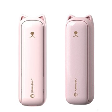 HJJI｜喵喵造型摺疊小風扇 - 粉彩貓