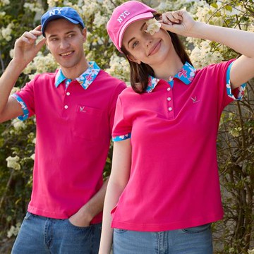 【LEIDOOE】桐花領男短休閒POLO衫16701