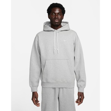 NIKE 耐吉 男連帽上衣-灰色 M NK SOLO SWSH FLC PO HOODIE-DX1355063