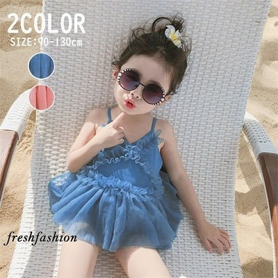 子供水着 キッズ 女の子 ワンピース水着 130cm キッズ水着 Uvカット 海 保育園 幼稚園 ジュニア こども 女児 小学生 可愛い トレンド 通販 Lineポイント最大get Lineショッピング