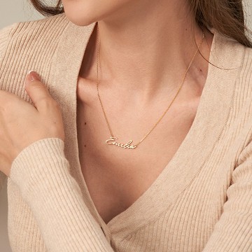 原創客製925銀防過敏字母名字項鏈客製化禮物氣質疊搭鏈diy項鏈