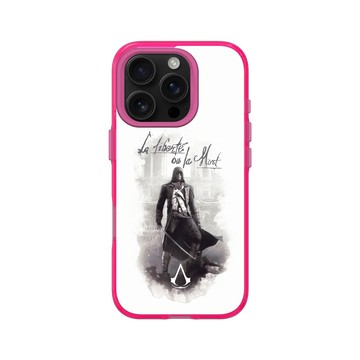iPhone 16 Pro Clear 粉漾桃 - Assassin's Creed - La liberté ou la mort