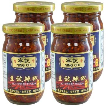 寧記 豆豉辣椒  245g  4罐