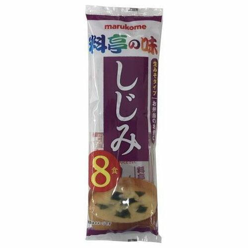 マルコメ 新即席生みそ汁 しじみ 8食 ×12 メーカー直送