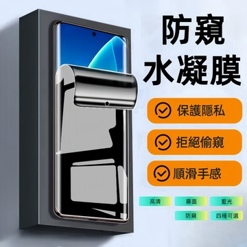 防偷窺水凝膜 OPPO RENO 12 11 10 6 5 4 3 PRO 8T 手機膜 保護膜 保護貼 藍光霧面螢幕膜