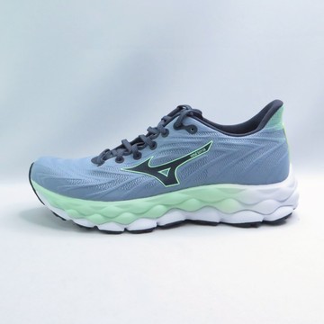 Mizuno J1GC240251 WAVE SKY 8 男慢跑鞋 藍灰【iSport愛運動】