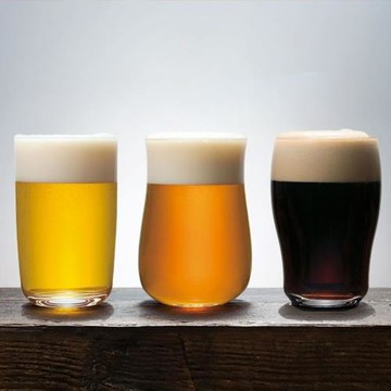 日本進口aderia啤酒杯IPA精釀玻璃杯酒具家用水杯晚酌的流派杯子