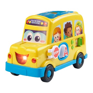 vtech 偉易達 數數音樂字母學習校車  黃色  字母數字音樂學習  幼兒玩具