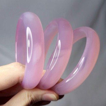 冰種 粉玉瓍 瑪瑙 招財 桃花人緣 大手鐲 19-21cm 單品 禮物 獨家